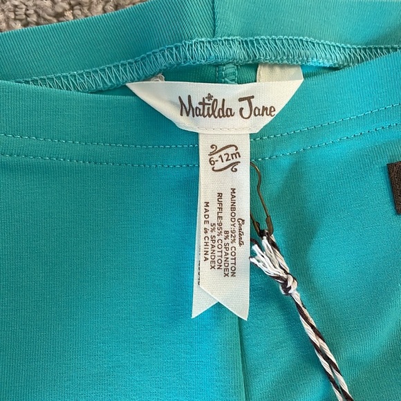 NWT Matilda Jane Back To School dress/top & leggings 6-12 months - SO CUTE ❤️ - Picture 6 of 7